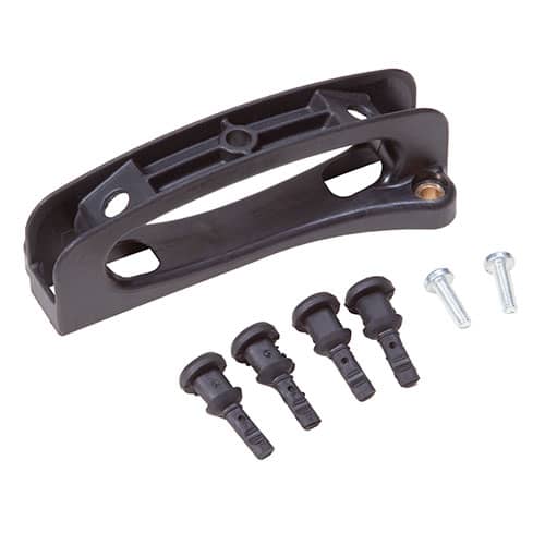A black Handle & Feet Kit with screws and bolts.