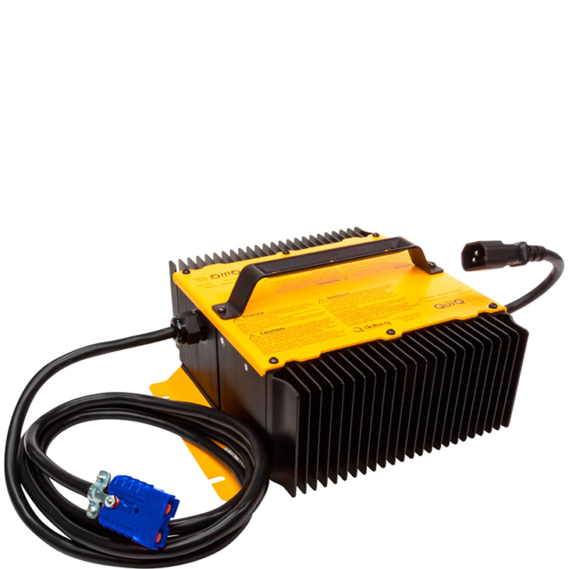 A yellow power supply with a yellow cord.