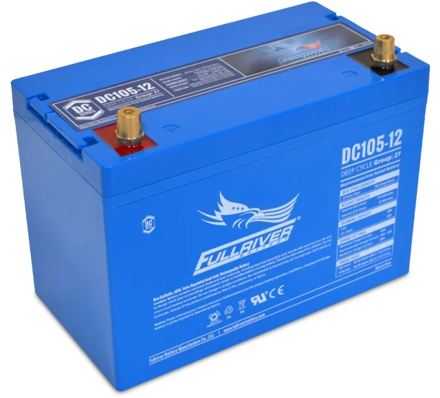 DC Series DC105-12 AGM battery from Fullriver Battery