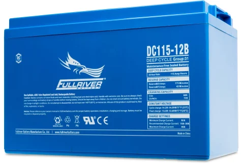 DC Series DC115-12B AGM battery from Fullriver Battery
