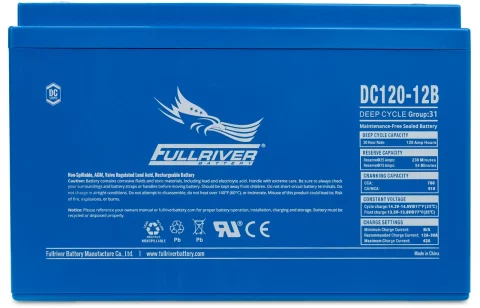DC Series DC120-12B AGM battery from Fullriver Battery