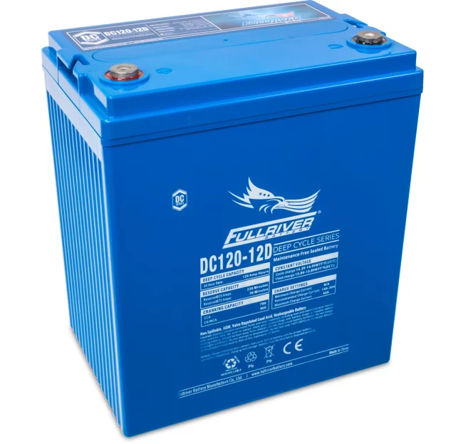 DC Series DC120-12D AGM battery from Fullriver Battery