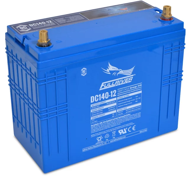 DC Series DC140-12 AGM battery from Fullriver Battery