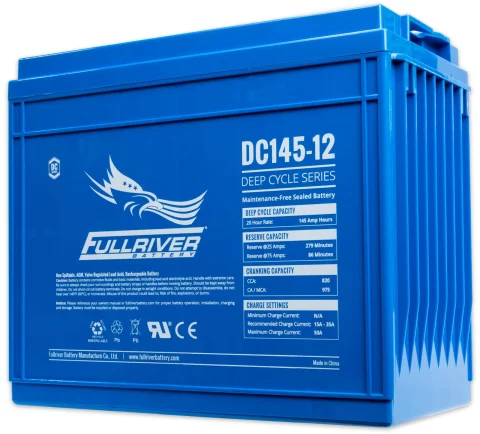 DC Series DC145-12 AGM battery from Fullriver Battery