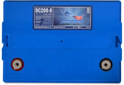 DC Series DC200-8 AGM battery from Fullriver Battery