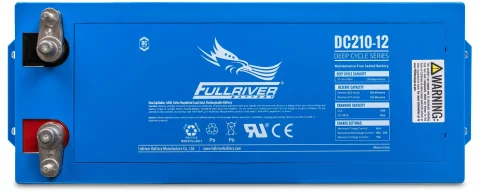 DC Series DC210-12 AGM battery from Fullriver Battery
