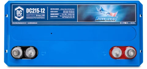 DC Series DC215-12 AGM battery from Fullriver Battery