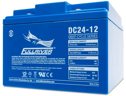 DC Series DC24-12 AGM battery from Fullriver Battery