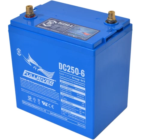 DC Series DC250-6 AGM battery from Fullriver Battery