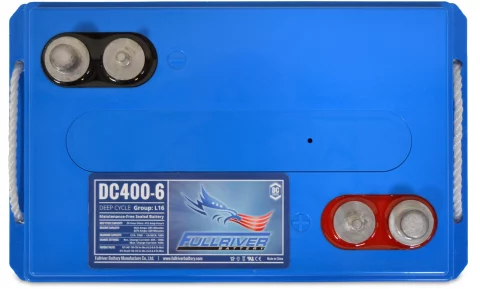 DC Series DC400-6 AGM battery from Fullriver Battery