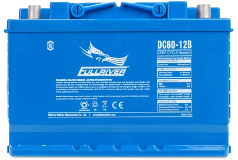 DC Series DC60-12B AGM battery from Fullriver Battery