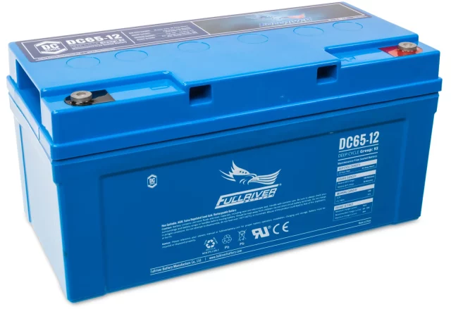 DC Series DC65-12 AGM battery from Fullriver Battery