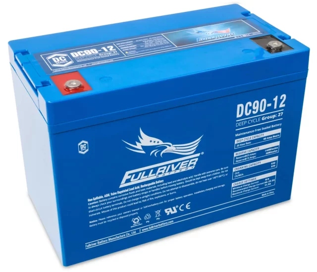 DC Series DC90-12 AGM battery from Fullriver Battery