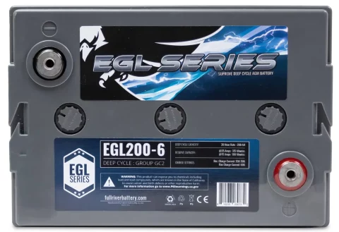 Egl series egl200-6 battery.