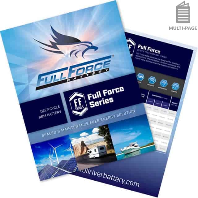 Full Force Series Battery Brochure