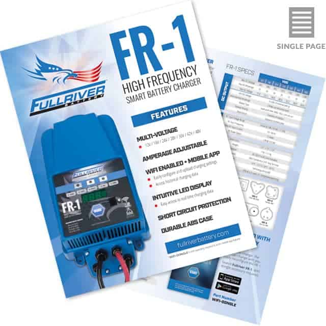 FR-1 Battery Charger Brochure