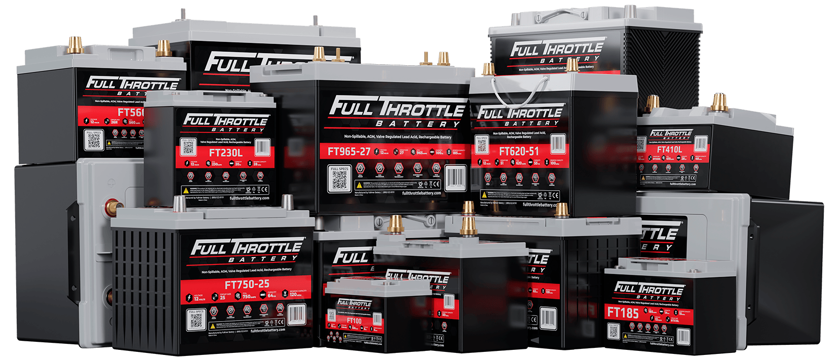 Full Throttle Series Battery Lineup