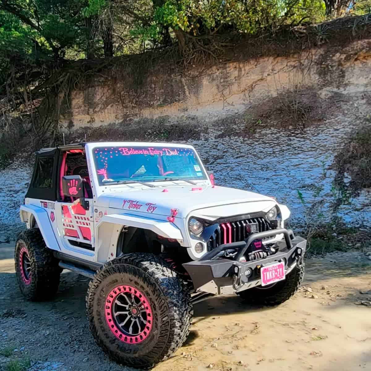 Tammy Robert of Tinker Toy Jeep Adventures uses Full Throttle Battery